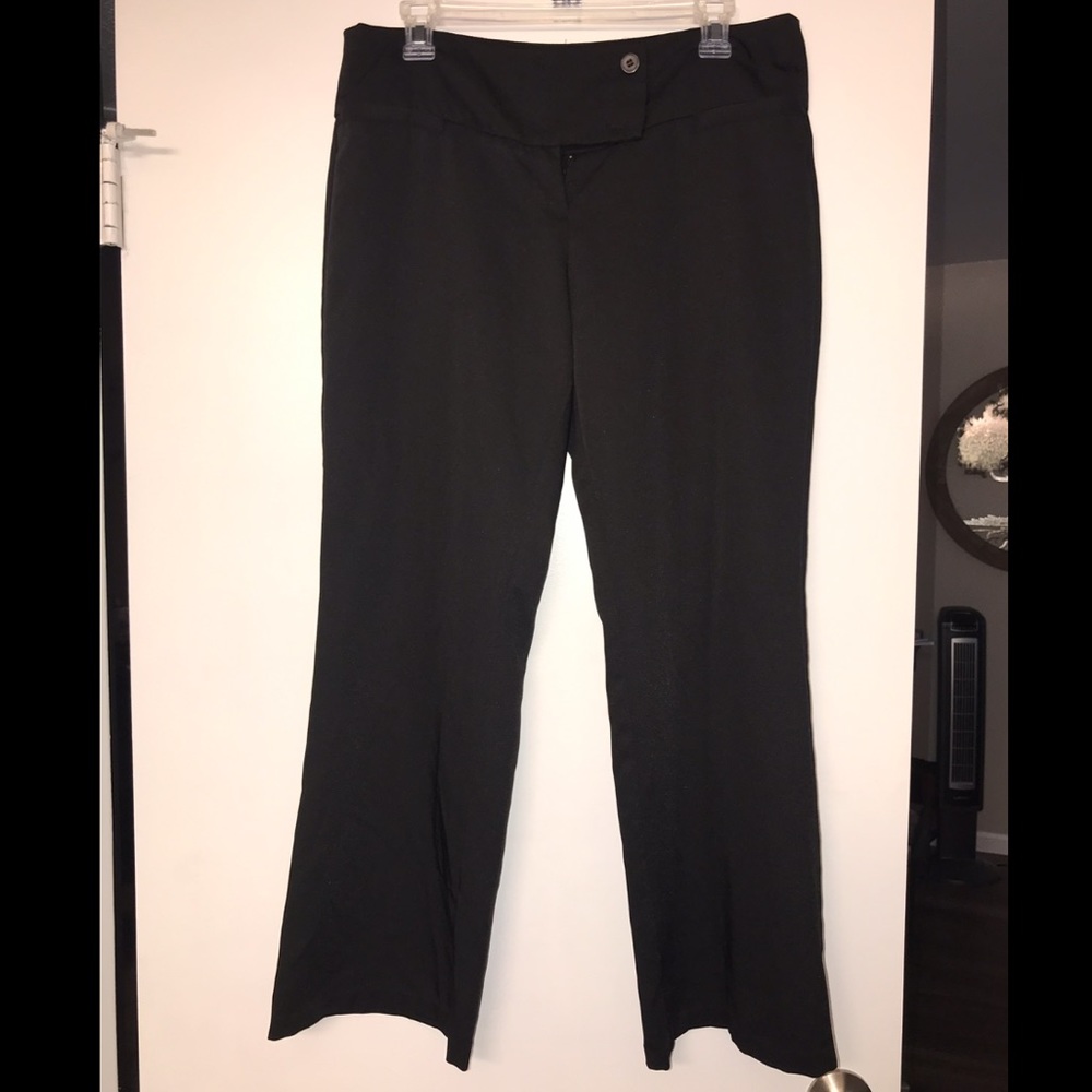 Black Bootcut Business Pants